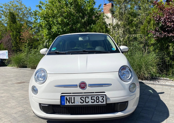 Fiat 500 cena 24400 przebieg: 148000, rok produkcji 2010 z Poznań małe 529